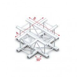 Milos FQ30016 Pro-30 Square F Truss - 4-way -71cm